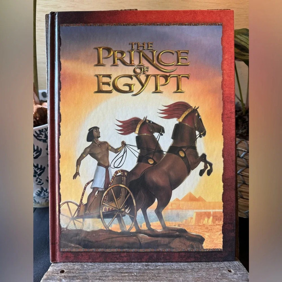 VINTAGE 1998 The Prince of Egypt Hardcover Children’s Book (Fully Illustrated) - Picture 2 of 12
